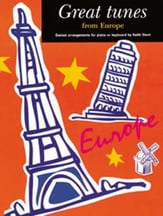 Great Tunes from Europe piano sheet music cover